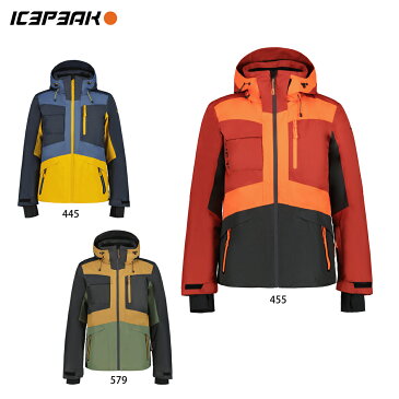 P10倍&クーポン&P100％バックのチャンス 要エントリー スキー ウェア メンズ ICEPEAK〔アイスピーク ジャケット〕＜2022＞CROSSETT/856227659 21-22 旧モデル