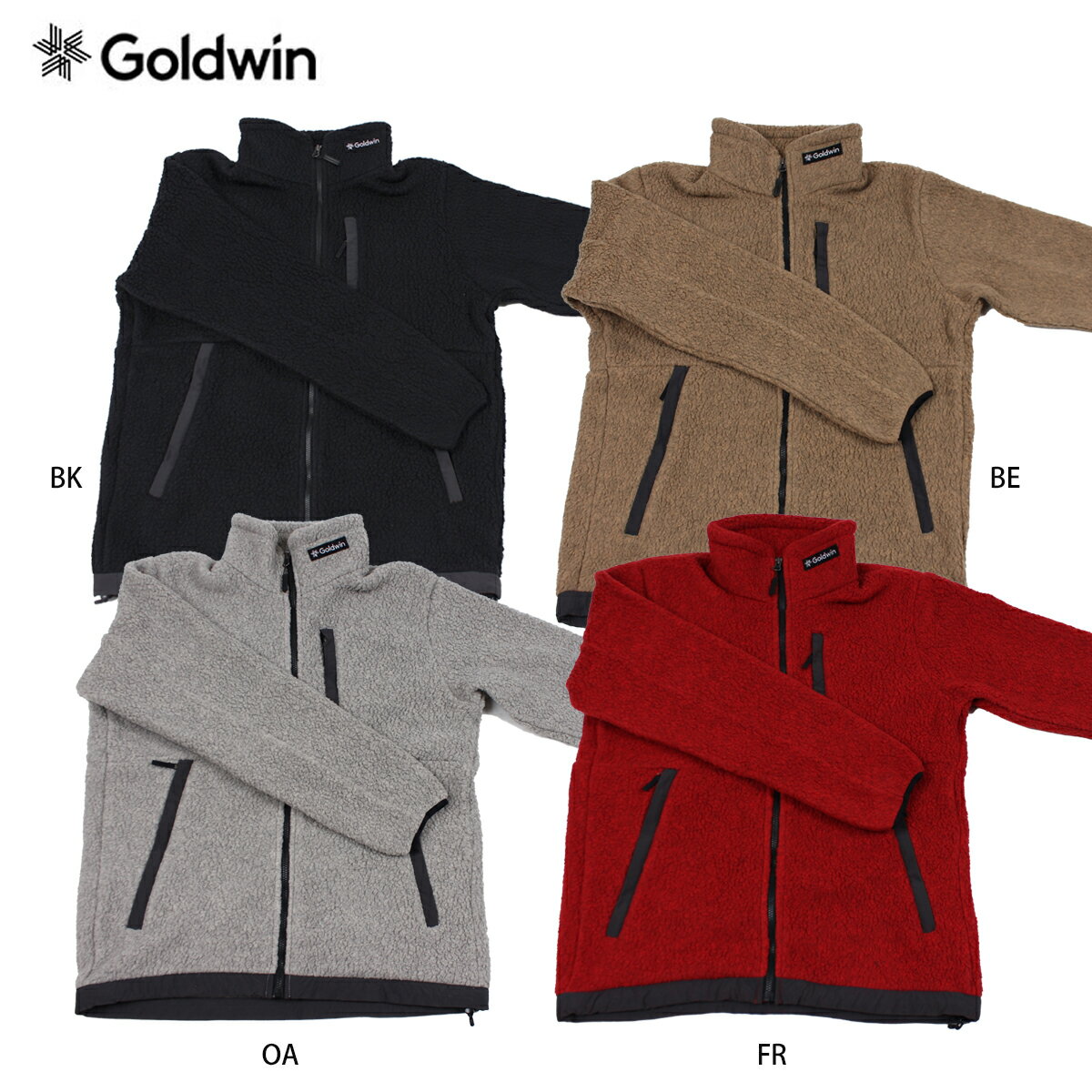GOLDWIN 〔ゴールドウイン スキー ウェア フリース〕＜2022＞ SHEEP FLEECE JK / G51940P