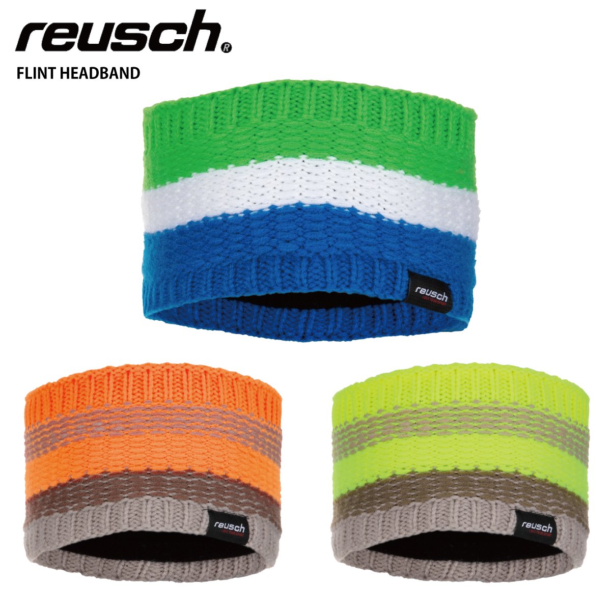 reusch ロイシュ スキー アクセサリー＜2023＞FLINT HEADBAND / フリント ヘッドバンド6280070 22-23 旧モデル