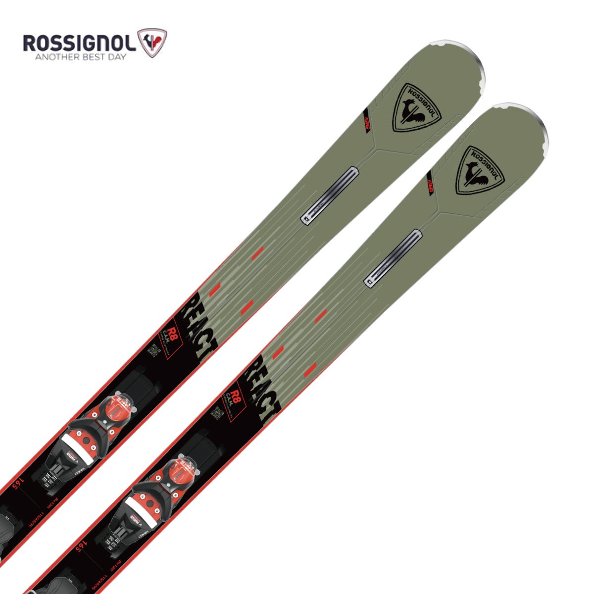 P10倍！18日10時〜25日9時59分までROSSIGNOL ロシニョール スキー板 ＜2023＞REACT 8 CAM + NX 12 KONECT GW 【ビンディング セット 取付無料 22-23 NEWモデル】