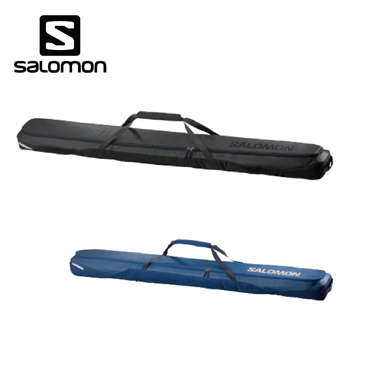 P10倍!3/1限定 スキー スキーケース SALOMON サロモン ＜2023＞BAG SKITRIP 1 PAIR PADDED 195