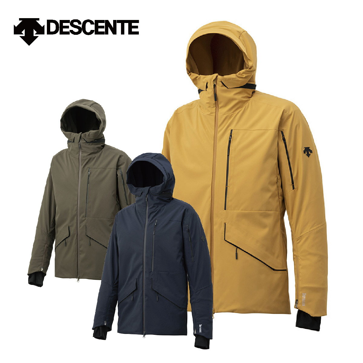 P10倍！2/1限定!スキー ウェア メンズ レディース DESCENTE デサント ＜2023＞ DWUUJK58 / S.I.O INSULATED JACKET 22-23 NEWモデル