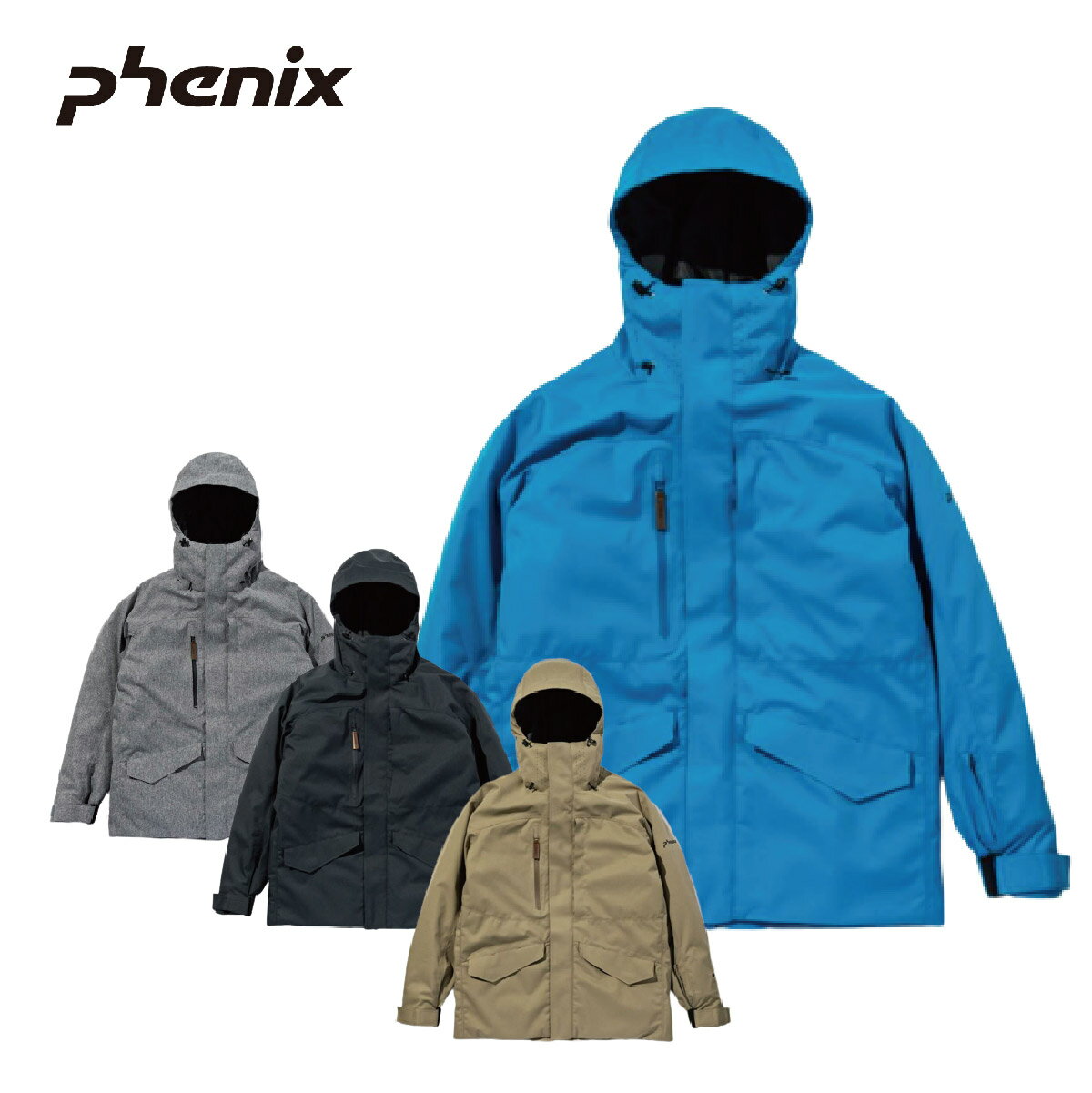 スキー ウェア ジャケット メンズ レディース PHENIX フェニックス＜2023＞ESM22OT33 / SNOW SCAPE JACKET 22-23 旧モデル