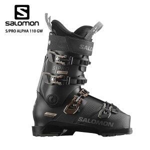 P10倍&クーポン 11/1限定 SALOMON サロモン スキーブーツ＜2024＞ S/PRO ALPHA 110 GW 【グリップウォーク】 23-24 NEWモデル