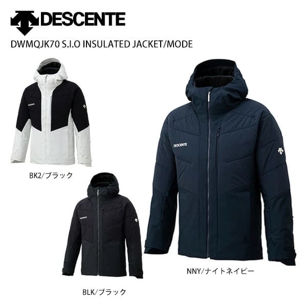 P10倍!12/13 10:00〜 スキー ウェア メンズ レディース DESCENTE〔デサント ジャケット〕＜2022＞DWMQJK70 S.I.O INSULATED JACKET/MODE【MUJI】