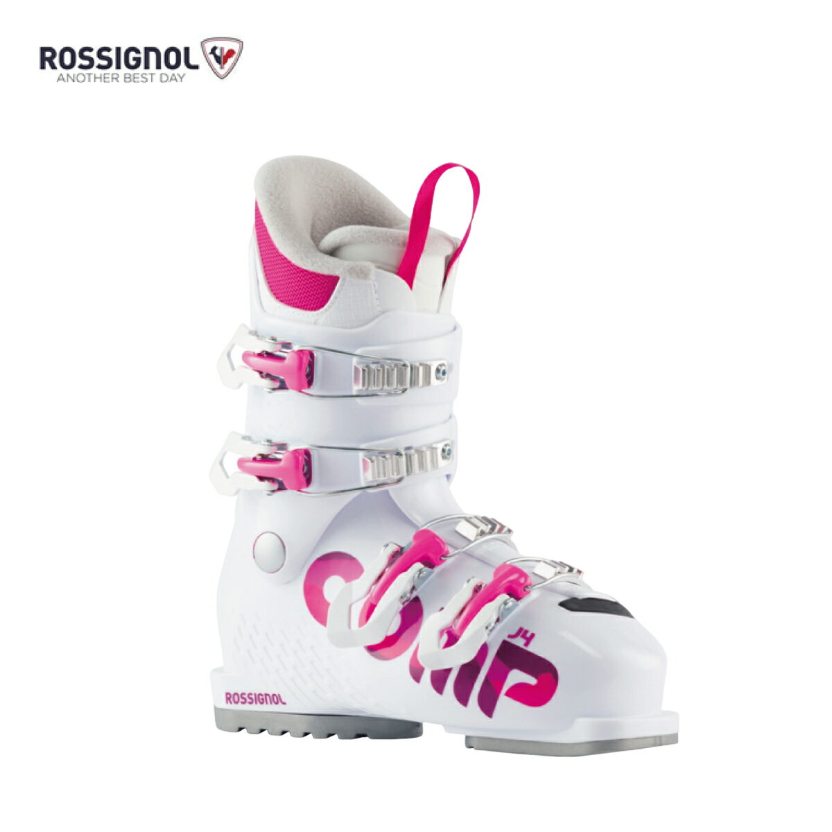 ROSSIGNOL ロシニョール スキー ブーツ キッズ ジュニア＜2025＞COMP J4 - WHITE / RBM5080
