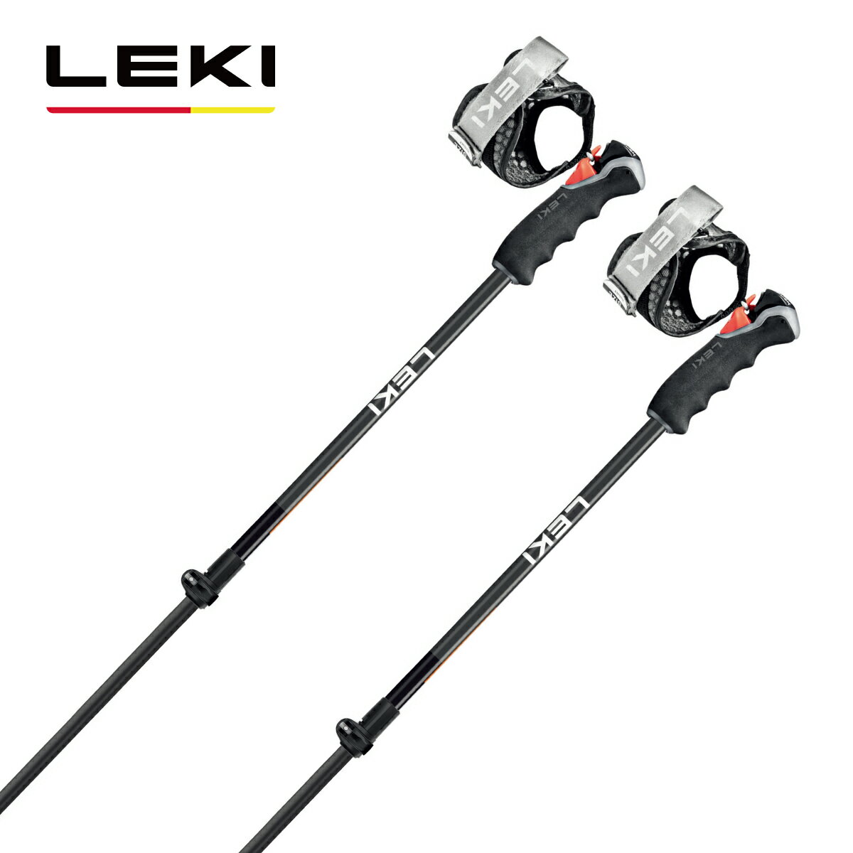 LEKI レキ スキーポール ストック 伸縮式 メンズ レディース＜2025＞PEAK VARIO 3D / 653 36621【アルミ】【カーボン】