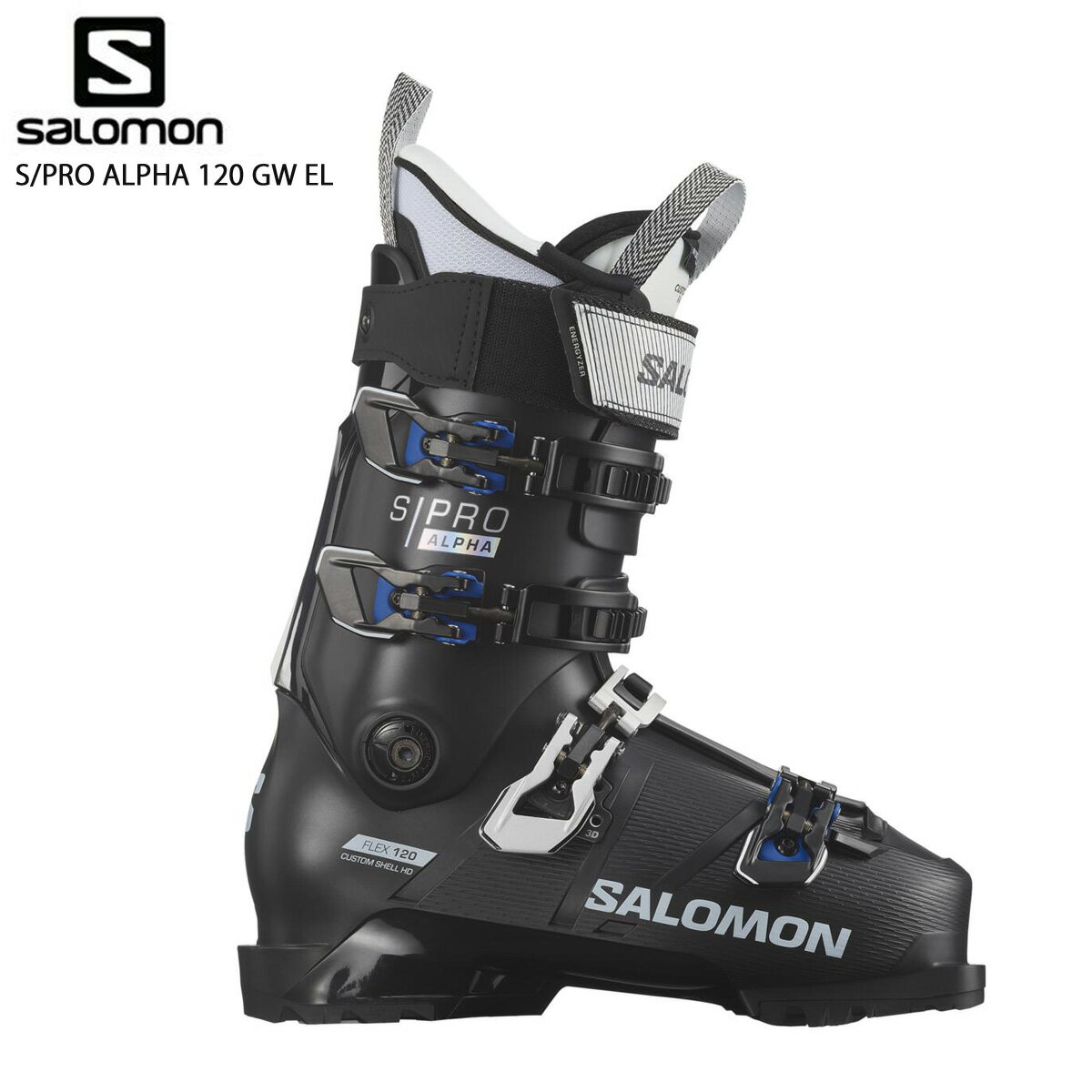 P10+クーポンあり 20日限定! SALOMON サロモン スキーブーツ メンズ レディース ＜2024＞ S/PRO ALPHA 120 GW EL / エスプロ アルファ 120 GW EL [L47352000] 【グリップウォーク】 2023-2024 NEWモデル