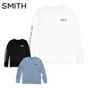 リー ペアTシャツ SMITH スミス Tシャツ メンズ レディース＜2024＞ISSUE LONG SLEEVE / イシュー ロングスリーブ 2023-2024 NEWモデル