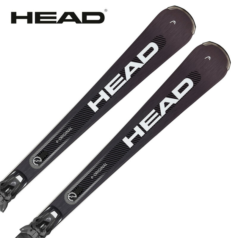 HEAD ヘッド スキー板 メンズ レディース ＜2024＞ SUPERSHAPE E-ORIGINAL オリジナル + PROTECTOR PR 13 GW  プレート/ビンディング セット 取付無料 グリップウォーク対応 2023-2024 NEWモデル