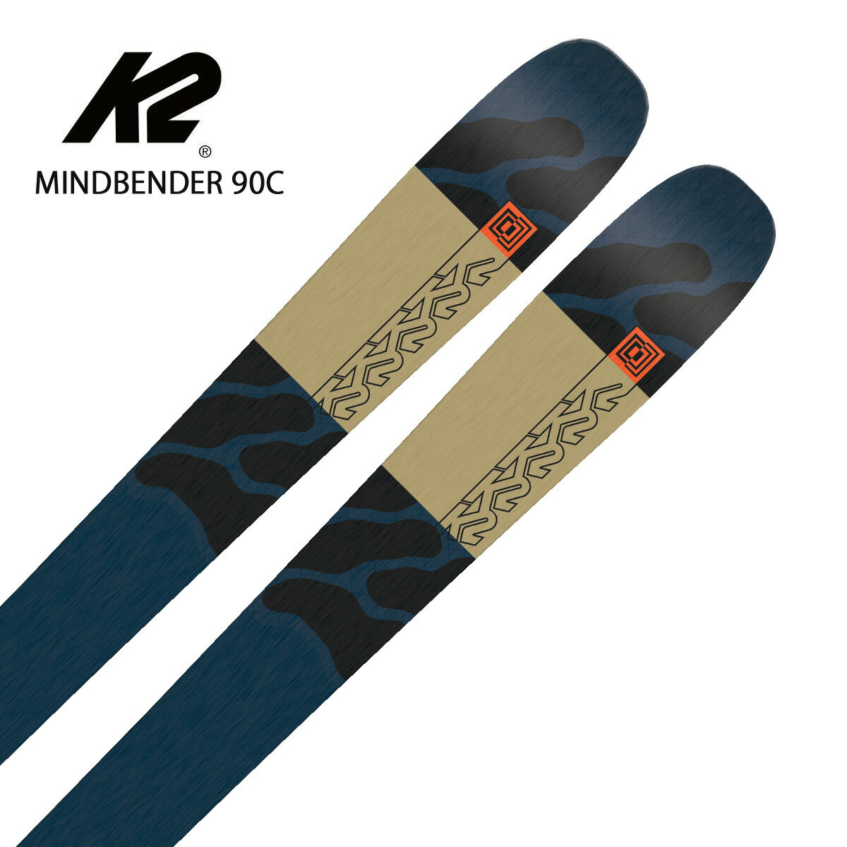スキー板 メンズ レディース K2 ケーツー ＜2024＞ MINDBENDER 90C[S230302301]【板のみ】 2023-2024 NEWモデル