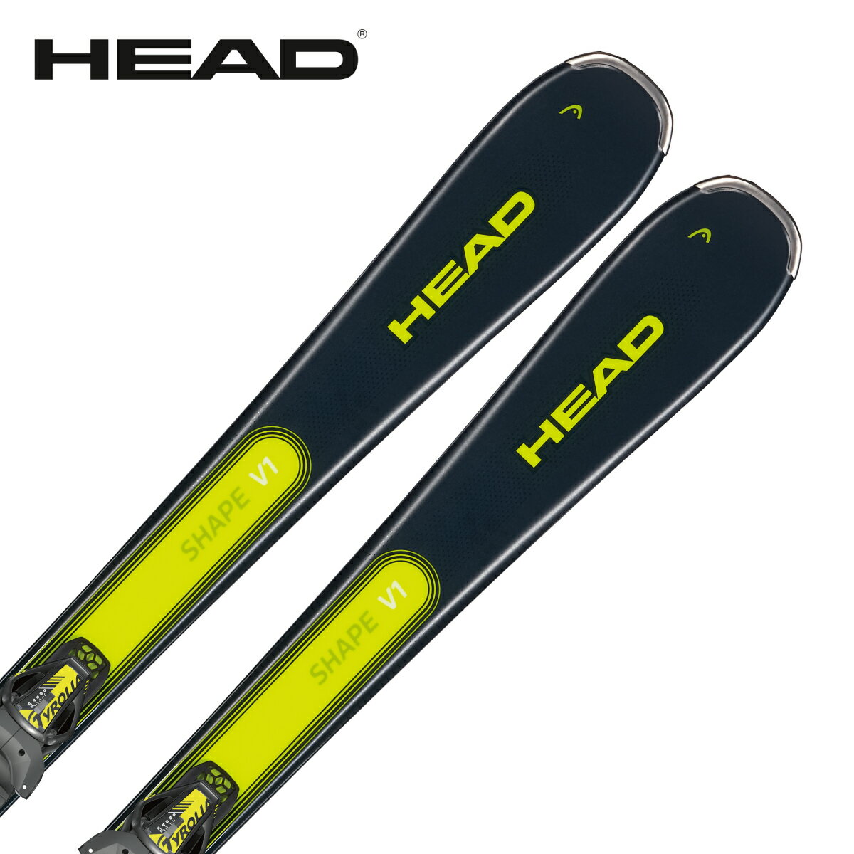HEAD ヘッド スキー板 メンズ レディース ＜2024＞ SHAPE V1 SLR 9.0 AC GW 315383 プレート/ビンディング セット 取付無料 グリップウォーク対応 2023-2024 NEWモデル