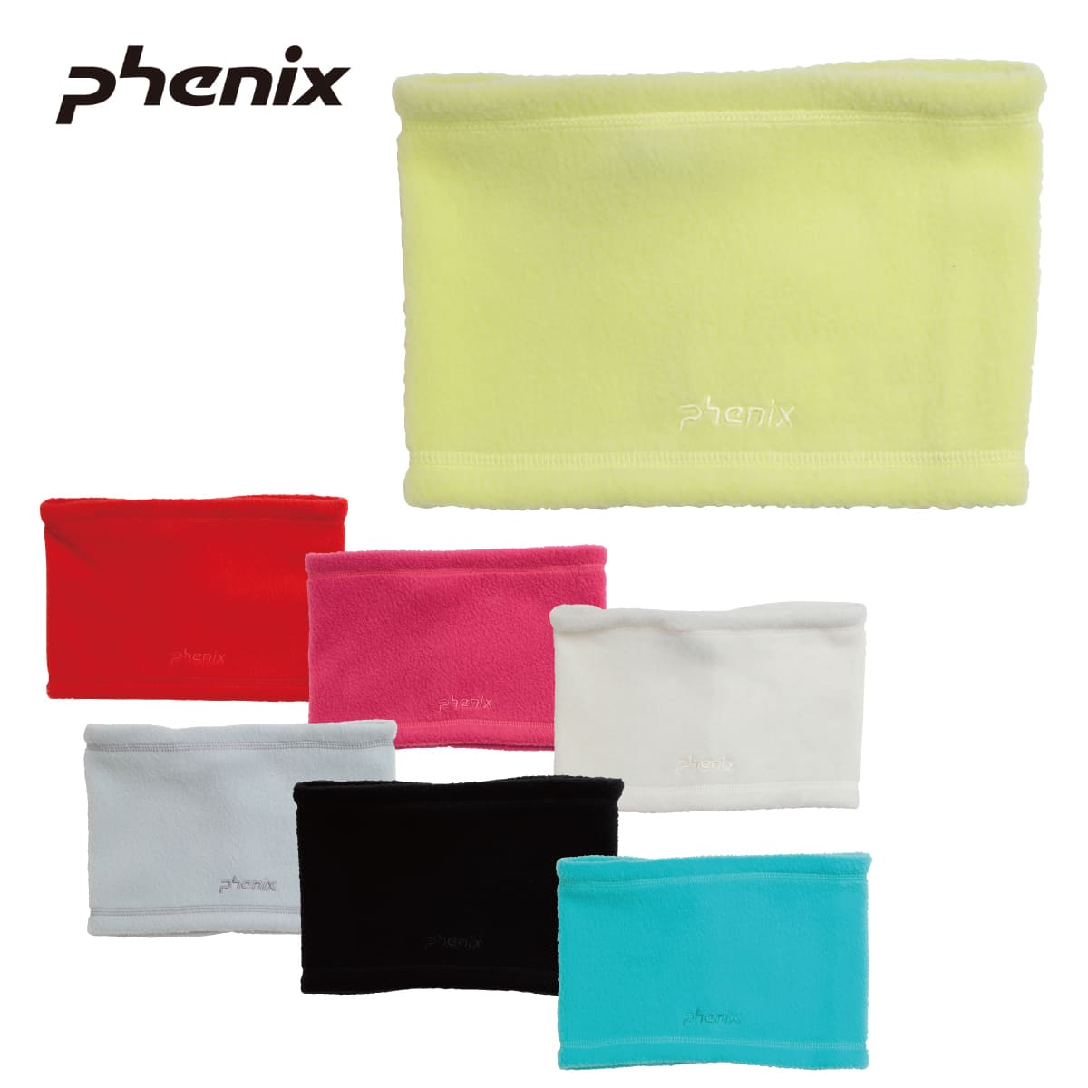 PHENIX フェニックス スキー ネックウォーマー キッズ ジュニア＜2024＞ ESB23NW10 / Time Space Junior Neck Gaiter 2023-2024 NEWモ..