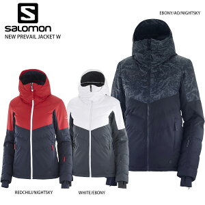 スキー ウェア レディース SALOMON〔サロモン ジャケット〕＜2022＞NEW PREVAIL JACKET W / LC1562600