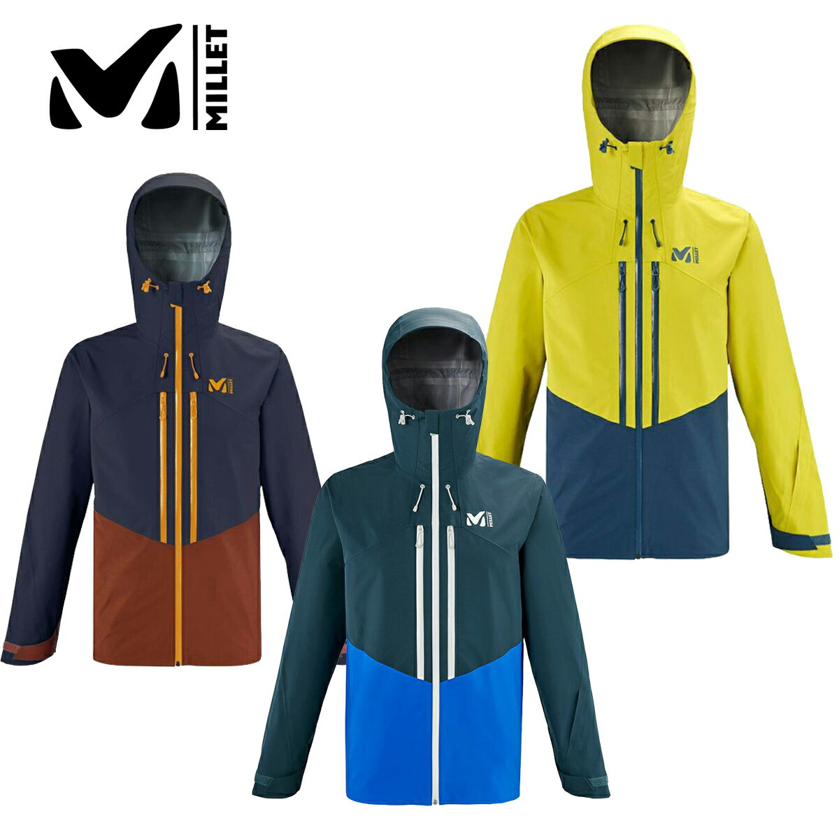 スキー ウェア メンズ MILLET〔ミレー ジャケット〕＜2022＞ MIV8930 / MEIJE 3L JKT M 21-22 旧モデル