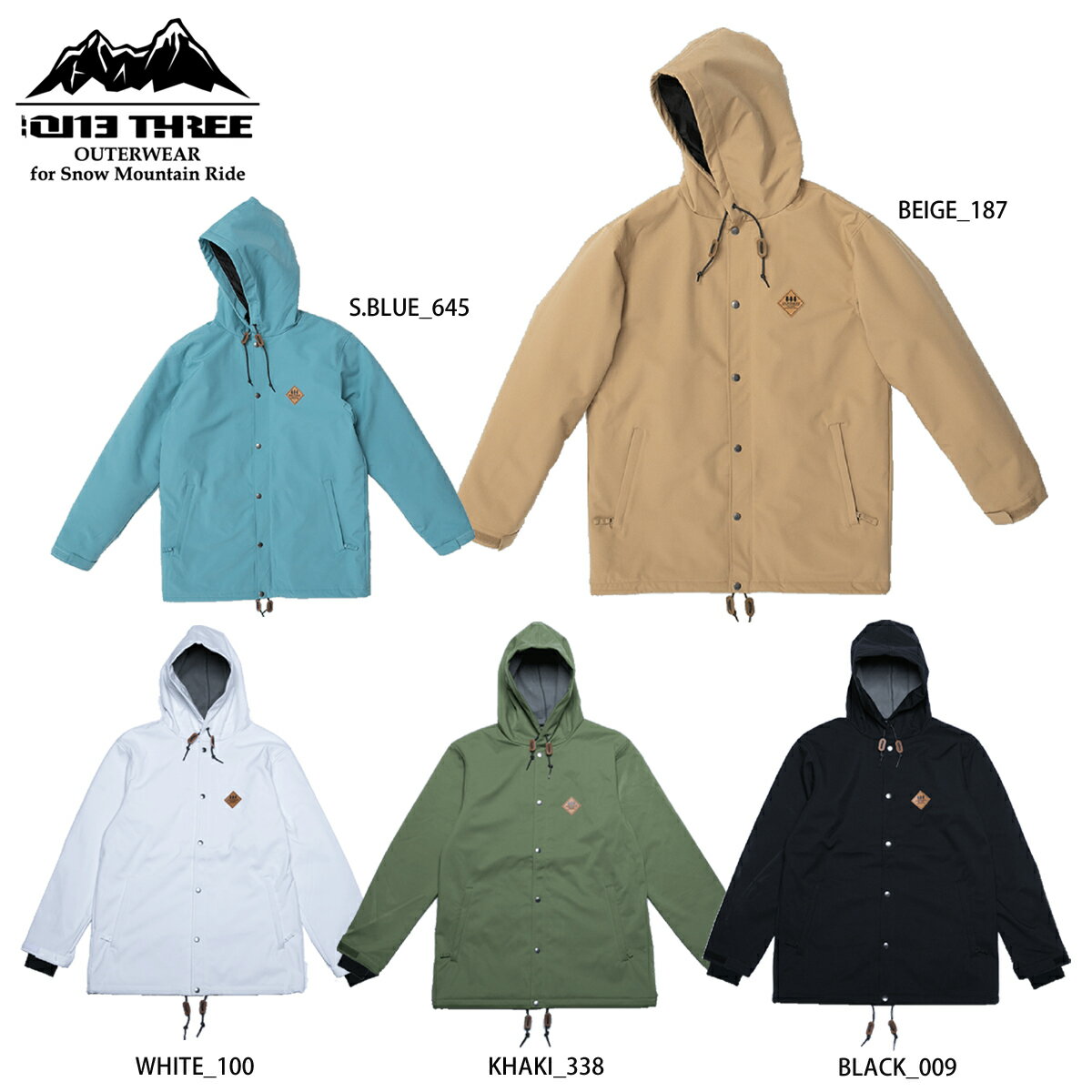 ONE THREE〔ワンスリー スキーウェア ジャケット〕＜2022＞ OTJ93500 / MEN'S JACKET スーパーセール