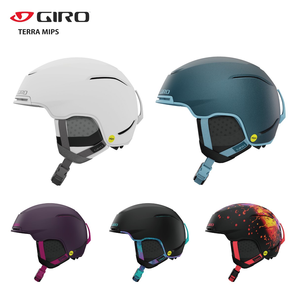 GIRO ジロ スキーヘルメット レディース＜2023＞TERRA MIPS / テラ ミップス