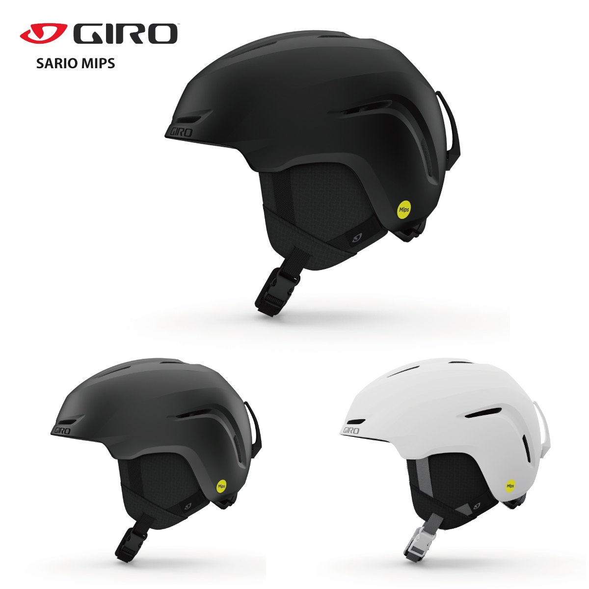 GIRO ジロ スキーヘルメット＜2025＞SARIO MIPS / サリオ ミップス