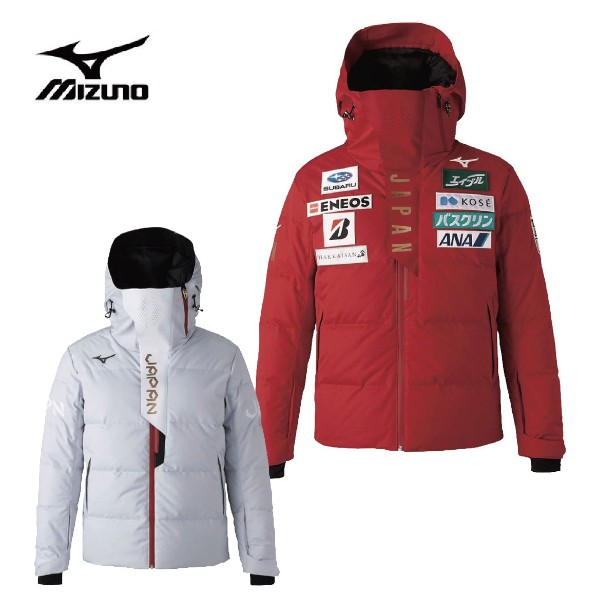 スキー ウェア ダウンジャケット メンズ レディース MIZUNO ミズノ＜2023＞ Z2ME2301 / SAJ DOWN PARKA スーパーセール