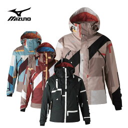 スキー ウェア ジャケット メンズ レディース MIZUNO ミズノ＜2023＞Z2ME2340 / FREE SKI PRINT PARKA 22-23 旧モデル