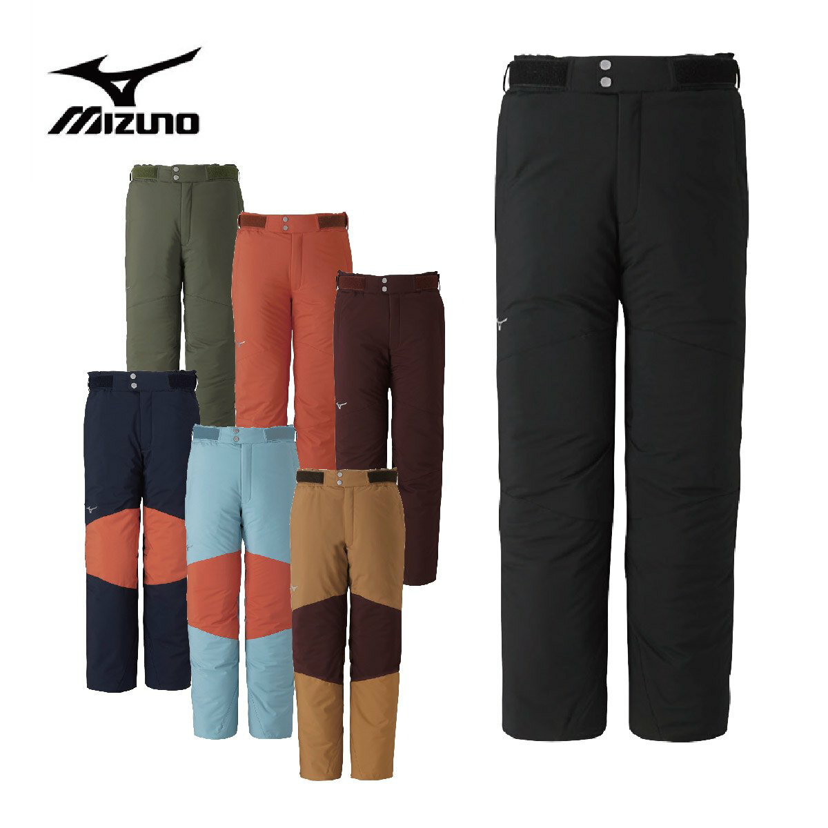 スキー ウェア パンツ メンズ レディース MIZUNO ミズノ＜2023＞Z2MF2321 / DEMO SOLID SKI PANTS 22-23 旧モデル