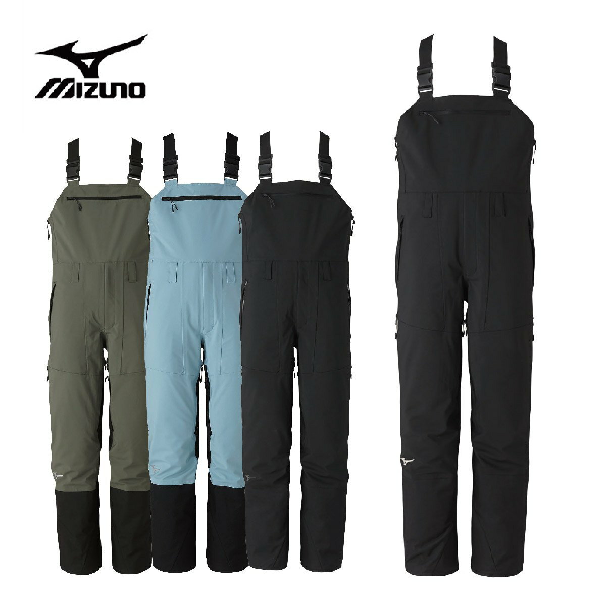 スキー ウェア パンツ メンズ レディース MIZUNO ミズノ＜2024＞Z2MF2330 / FREE SKI SHELL BIB PANTS