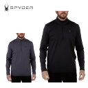 スキー アンダーウェア メンズ レディース SPYDER スパイダー ＜2023＞ 191266 / PROSPECT HALF ZIP