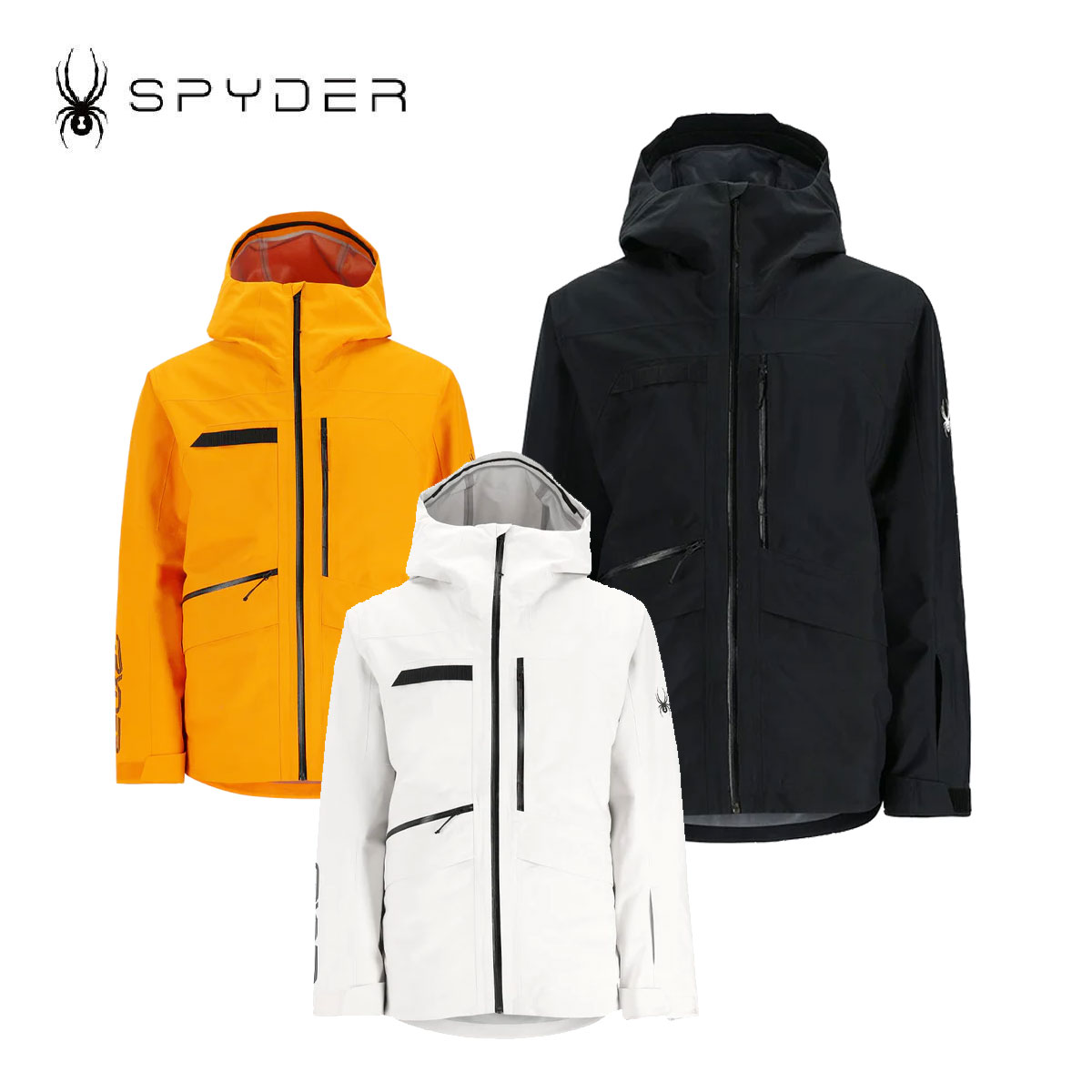 メーカー希望小売価格はメーカーカタログに基づいて掲載していますSPYDER スパイダー ウェア / ジャケット228800 / SANCTION特徴・EXO SHIELD 3L リサイクルポリエステル平織り、10kラミネート、PFCフリーDWR付き・ヘルメット対応固定式フード（開口部調節可能・大型サイドポケット内の収納管理システム・フルテープシーム・YKKR AquaGuardR センターフロント、胸ポケット、脇の下のベンチレーションシステムジッパーは、最も重要な部分の湿気を遮断します。・取り外し可能なパウダースカートは、スナップ、グリッパーゴム、ストレッチパネル付き。・内側にジッパーポケット、メッシュゴーグルポケット、セーム皮製レンズ拭き付きカラー・001/BLACK・114/VANILLAICE・808/DESERTSUNサイズXS/JPSS/JPMM/JPLL/JPXL