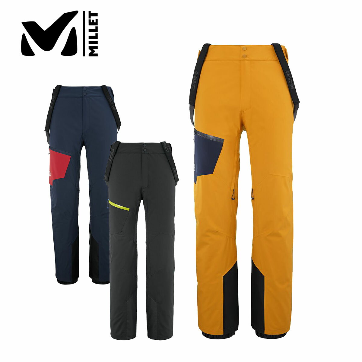 スキー ウェア パンツ メンズ MILLET ミレー＜2023＞MIV9222 / TELLURIDE PANT M 22-23 旧モデル