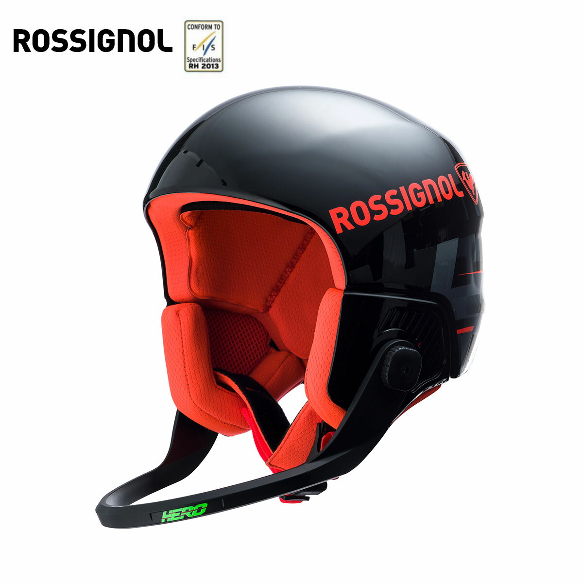 ROSSIGNOL ロシニョール スキー ヘルメット メンズ レディース＜2024＞ HERO GIANT IMPACTS FIS / WITH CHINGUARD / ヒーロージャイアントインパクトフィス ウィズチンガード / RKLH102 2023-2…