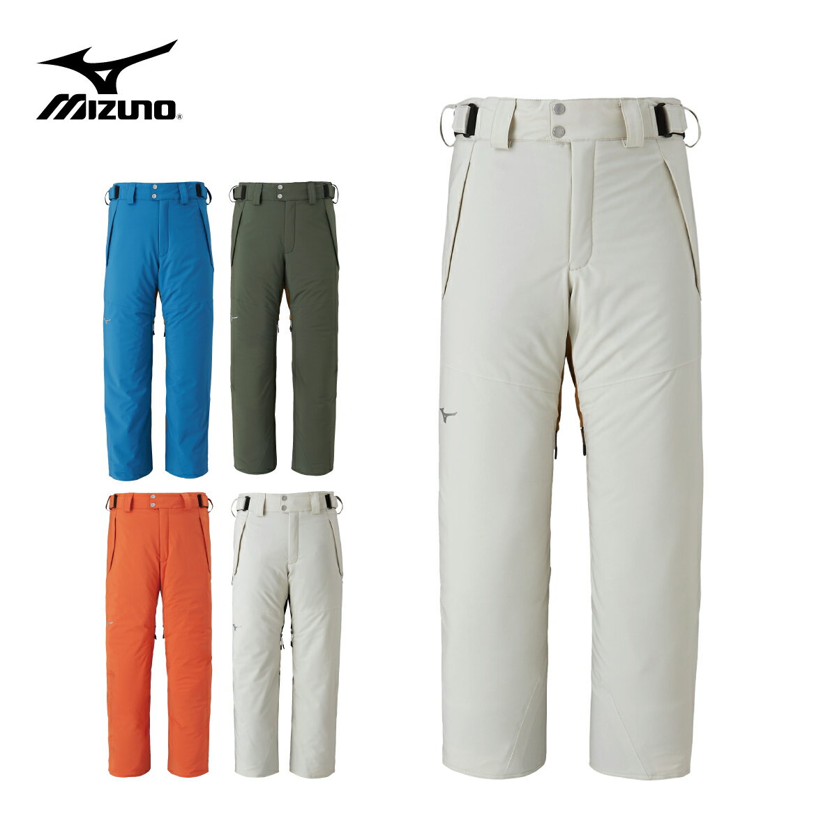 MIZUNO ミズノ スキーウェア パンツ メンズ レディース＜2024＞ Z2MFA340 / FREE SKI SOLID PANTS フリースキーソリッドパンツ 2023-2024 NEWモデル