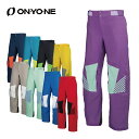 エントリでP4倍 3/30限定 ONYONE オンヨネ スキーウェア パンツ メンズ レディース＜2024＞ ONP96052 DEMO OUTER PANTS 2023-2024 NEWモデル