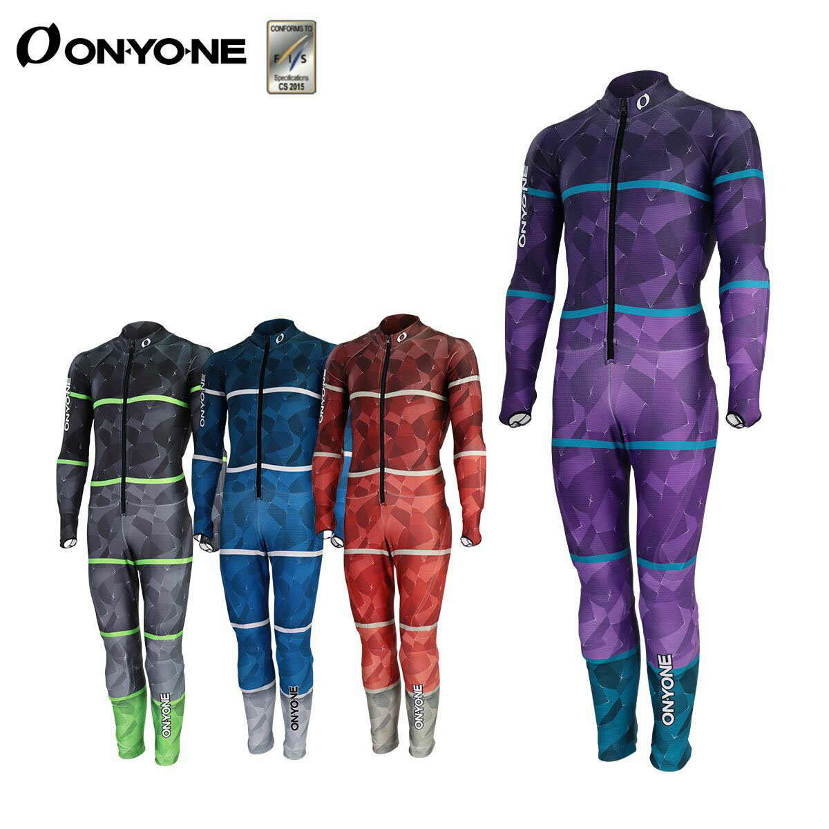 ONYONE オンヨネ スキーウェア ワンピース メンズ レディース ＜2024＞ ONO96070 GS RACING SUIT 【FIS対応】 2023-2024 NEWモデル