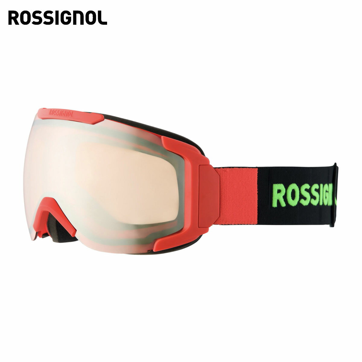 ROSSIGNOL ロシニョール スキー ゴーグル メンズ レディース＜2024＞ MAVERICK HERO GREEN LIGHT / マーベリックヒーロー グリーンライト / RKLG100 2023-2024 NEWモデル