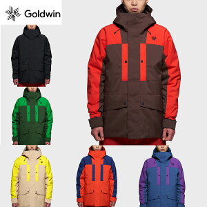 GOLDWIN ゴールドウイン スキーウェア ジャケット メンズ＜2024＞2-tone Color Work Pocket Jacket / G13304 2023-2024 NEWモデル