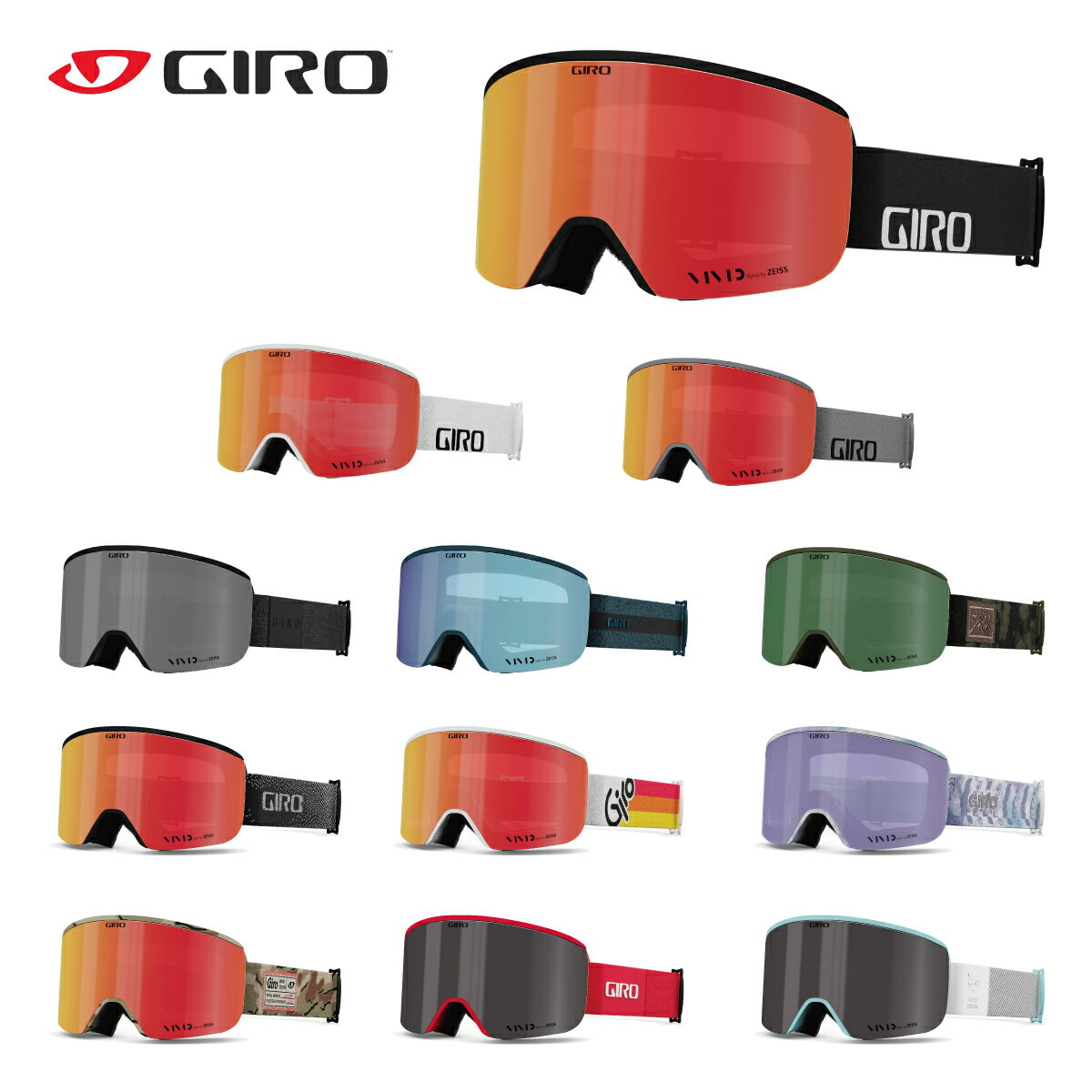 GIRO ジロ スキー ゴーグル メンズ レディ...の商品画像