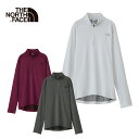 エントリでP4倍 3/30限定 THE NORTH FACE ザ ノースフェイス スキーウェア トップス レディース ＜2024＞ NTW62311 / L/S FlashDry Zip Up ロングスリーブフラッシュドライジップアップ 【薄手】