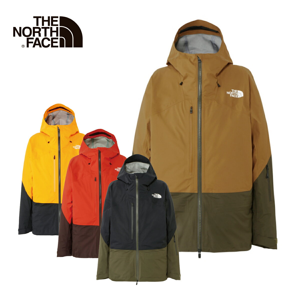 THE NORTH FACE ザ ノースフェイス スキーウェア ジャケット メンズ レディース ＜2024＞ NS62305 / Powder Guide Light Jacket パウダーガイドライトジャケット【GORE-TEX】