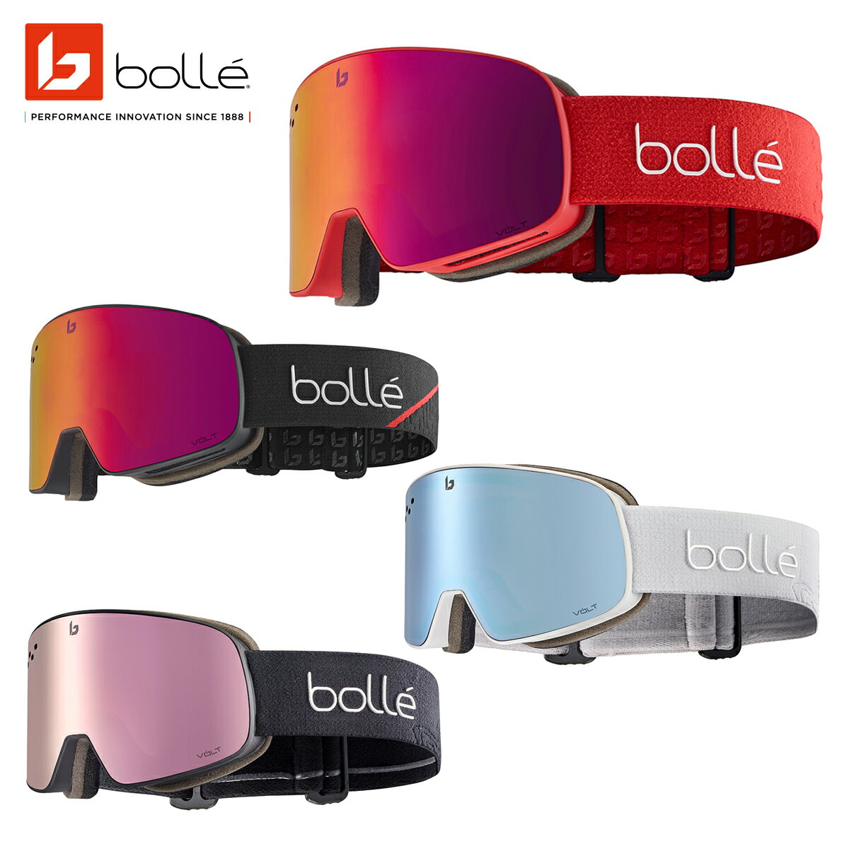 1日限定！最大7000円OFFクーポン！bolle ボレー スキーゴーグル メンズ レディース ＜2024＞NEVADA / ネバダ 2023-2024