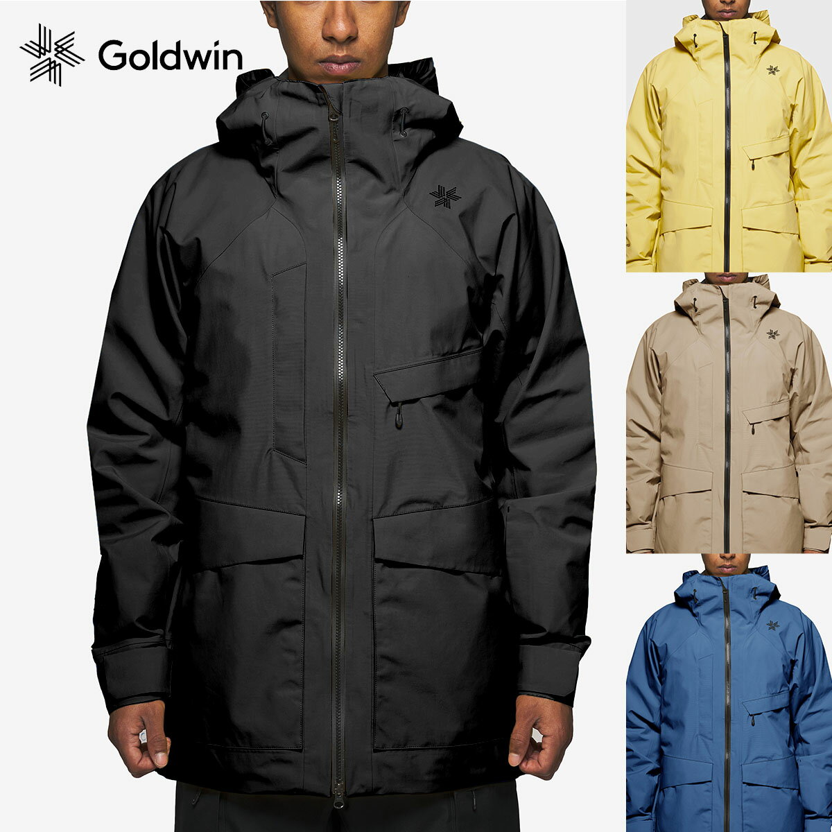 GOLDWIN ゴールドウイン スキーウェア ジャケット メンズ＜2024＞GORE-TEX 2L Work Pocket Jacket / G03303 2023-2024 NEWモデル