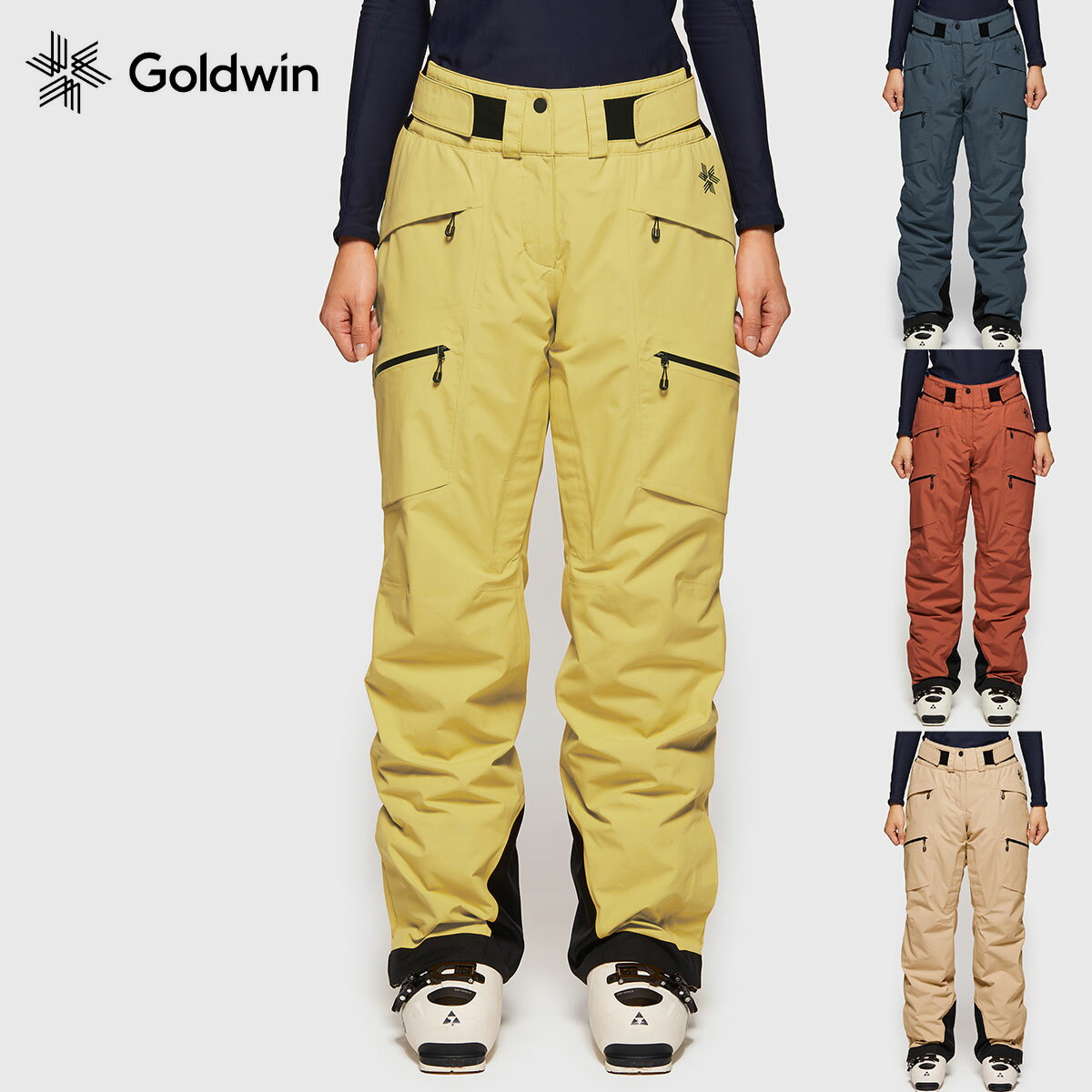 GOLDWIN ゴールドウイン スキーウェア パンツ レディース＜2024＞W 039 s GORE-TEX 2L Cargo Pants/ GW33351 2023-2024