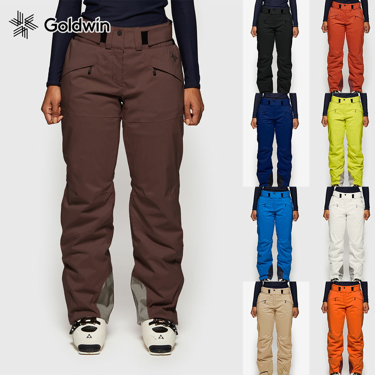 GOLDWIN ゴールドウイン スキーウェア パンツ レディース＜2024＞W 039 s G-Solid Color Pants/ GW33353B 2023-2024