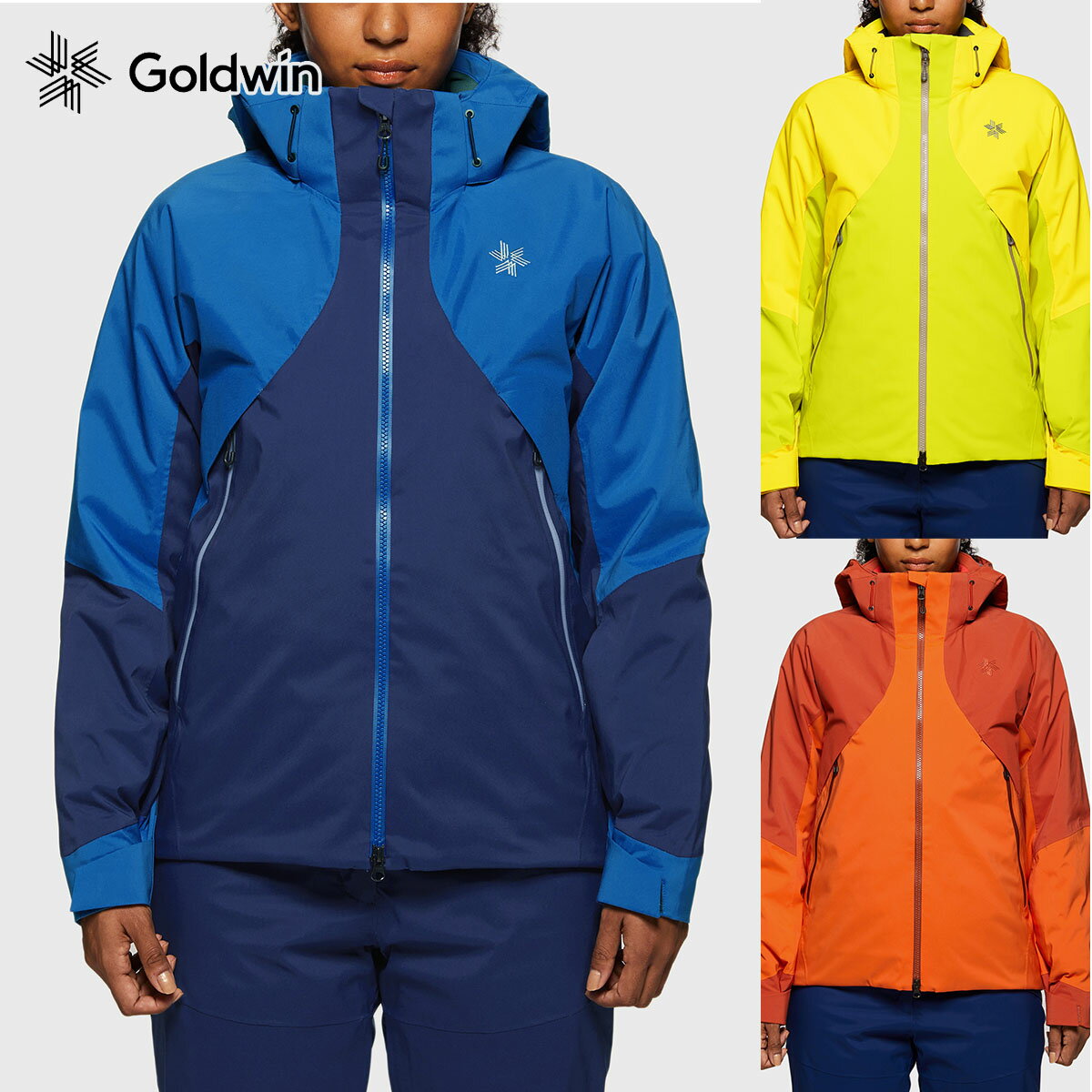 GOLDWIN ゴールドウイン スキーウェア ジャケット レディース＜2024＞W's 2-tone Color Jacket/ GW13303 2023-2024