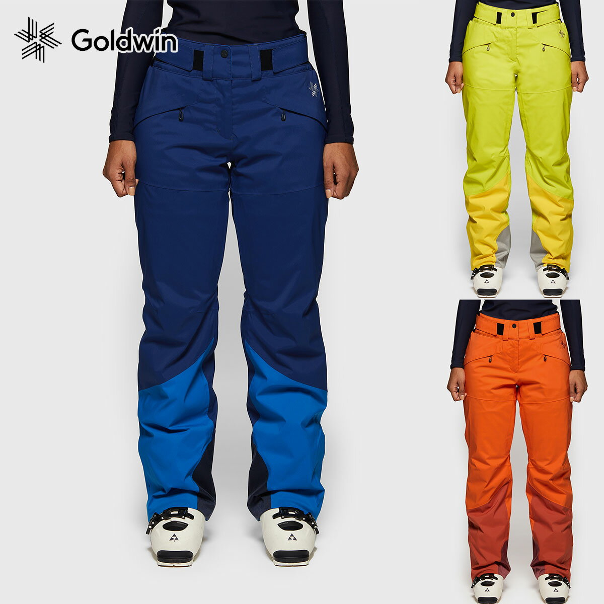 GOLDWIN ゴールドウイン スキーウェア パンツ レディース＜2024＞W 039 s 2-tone Color Pants/ GW33353A 2023-2024