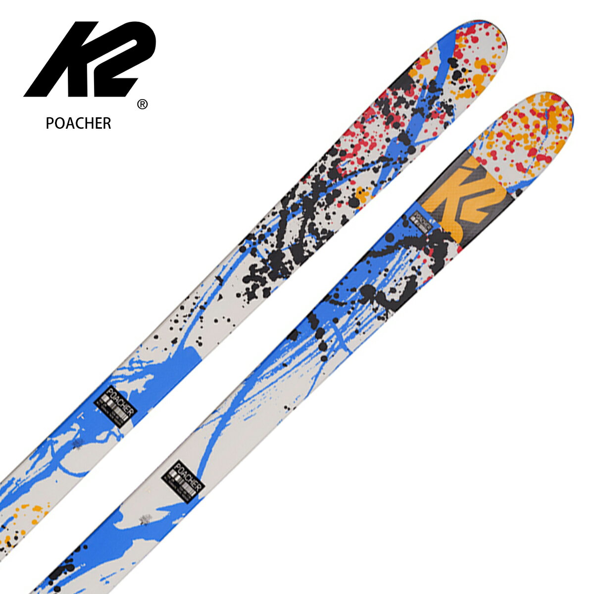 K2 ケーツー スキー板 ＜2024＞ POACHER + ＜21＞SQUIRE 11 ID ビンディング セット 取付無料