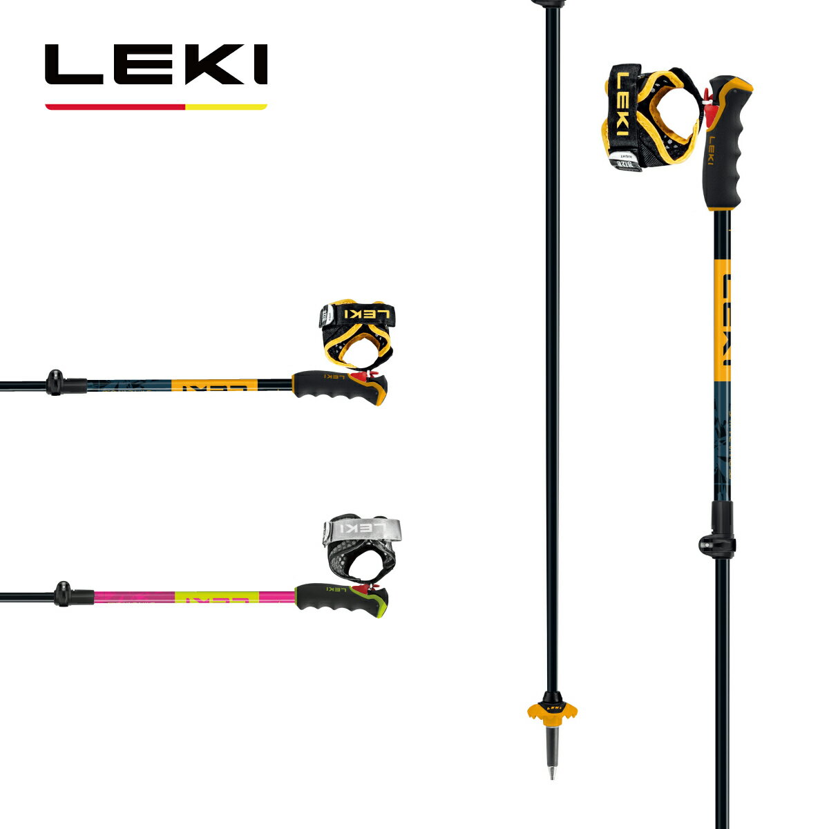 LEKI 쥭 ݡ ȥå ̼  ǥ2025SPITFIRE VARIO 3D / 653 67101 653 67102ڥߡ