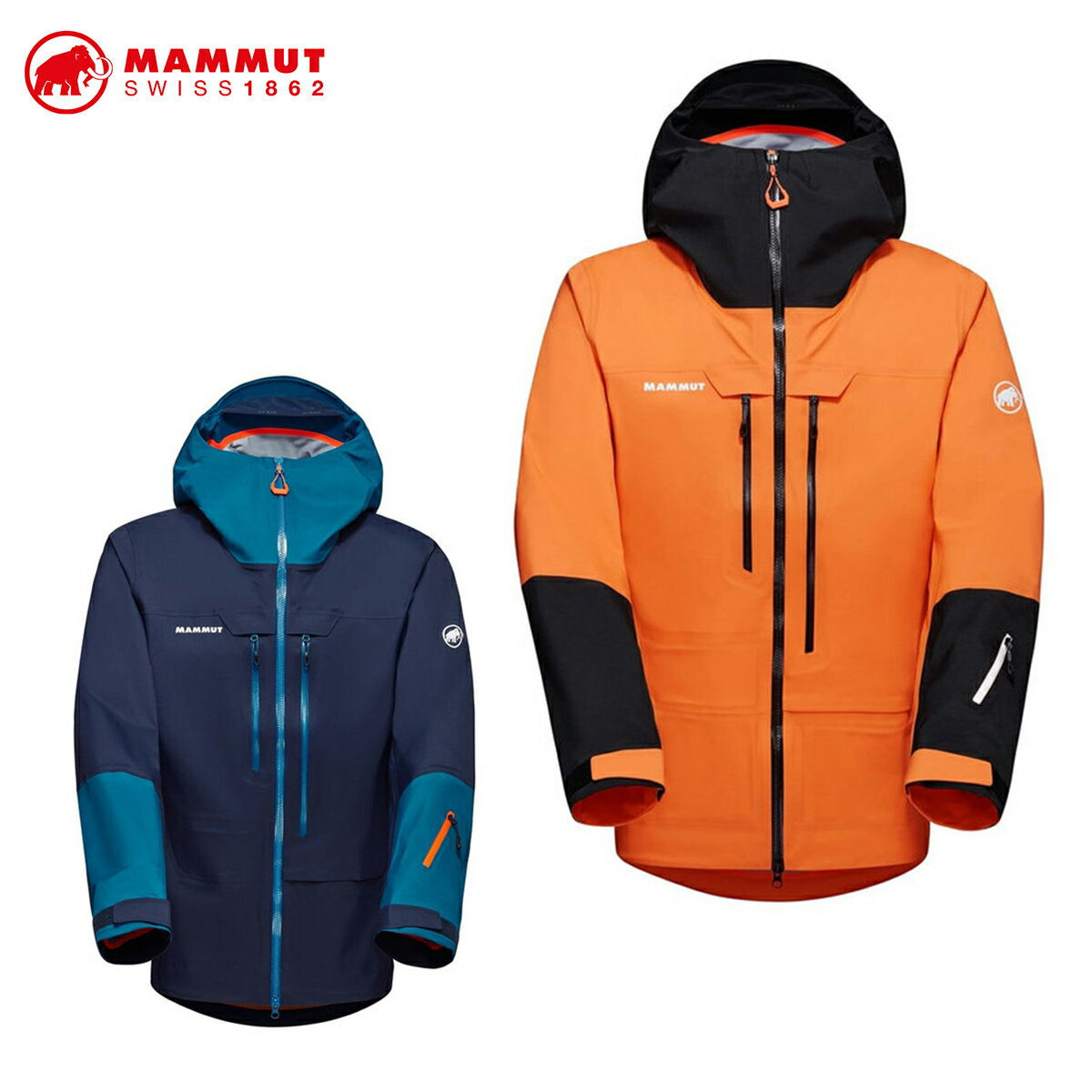 MAMMUT マムート スキーウェア ジャケット メンズ ＜2024＞ 1010-30380 / Haldigrat Air HS Hooded Jacket Men