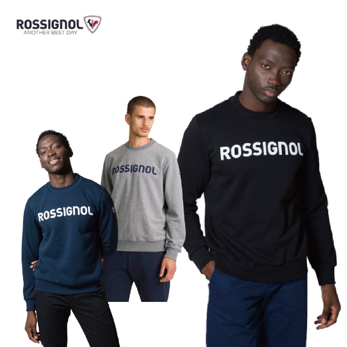 ROSSIGNOL ロシニョール ウェア / スウェット＜2024＞RLKMS13 / LOGO SWEAT RN FT