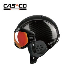 CASCO カスコ スキー ヘルメット メンズ レディース ＜2024＞ SP-6 VISOR LIMITED CARBON VAUTRON