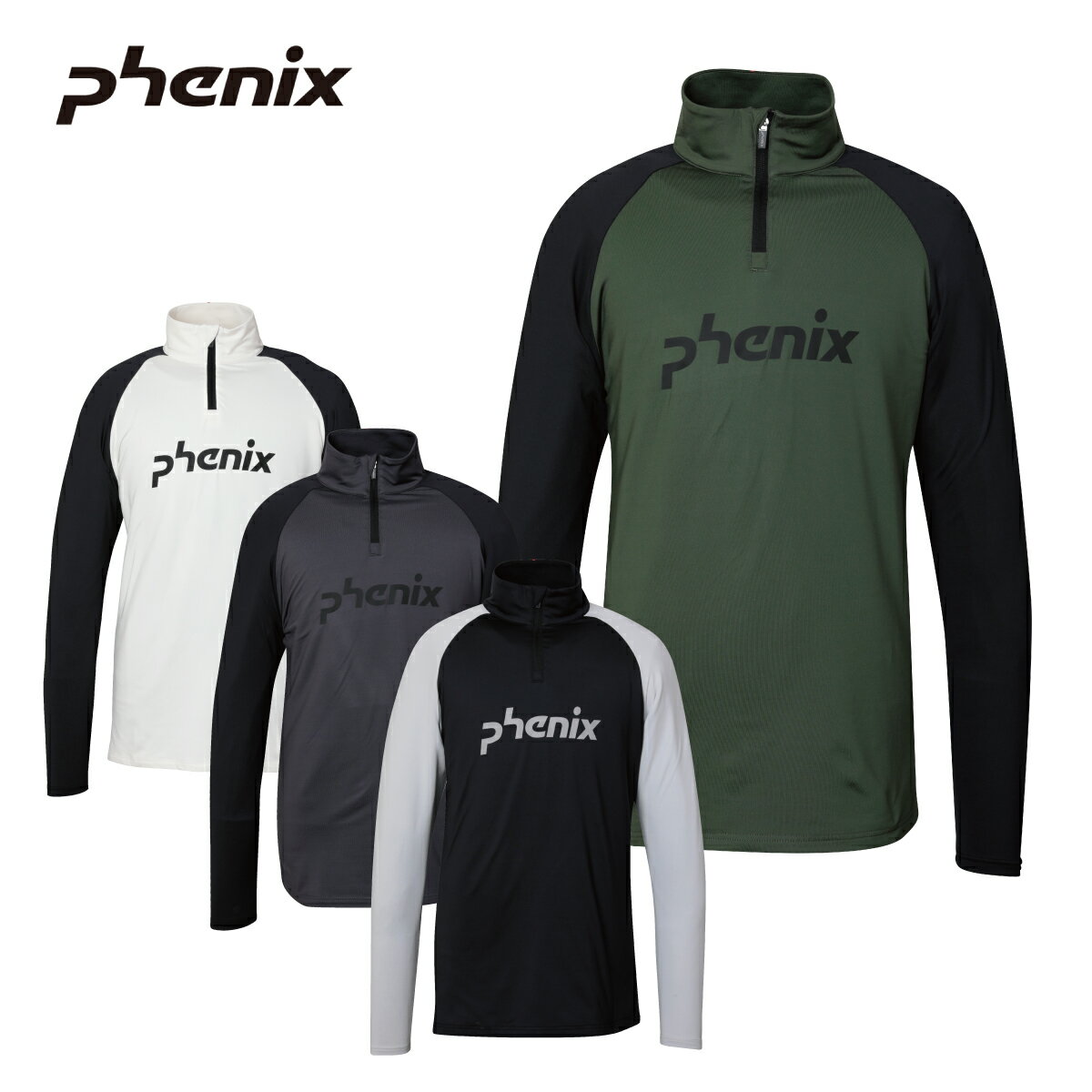 PHENIX tFjbNX XL[ A_[EFA Vc Y2024 ESM23LS13 / PH Logo Inner Jacket 2023-2024 NEWf